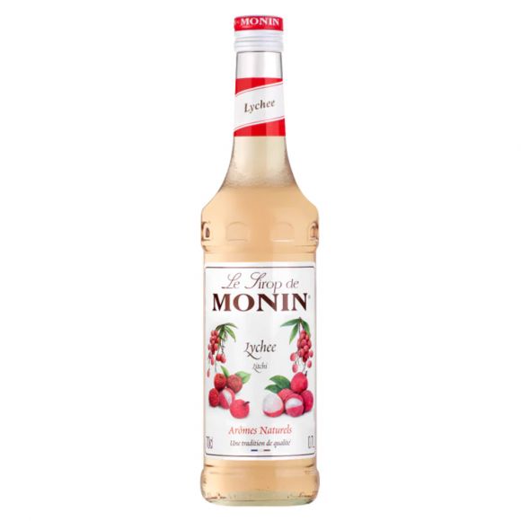 MONIN - SIROP LITCHI 700ML BOUTEILLE VERRE