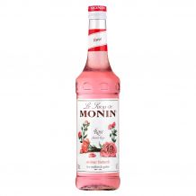 MONIN - SIROP ROSE 700ML BOUTEILLE VERRE