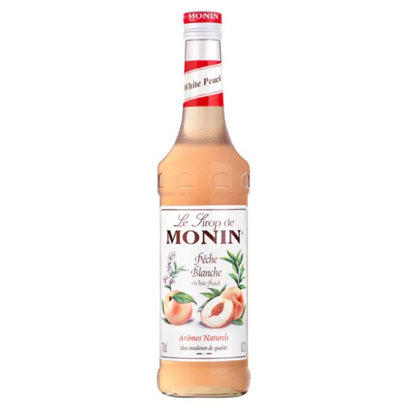 MONIN - SIROP PECHE BLANCHE 700ML BOUTEILLE VERRE