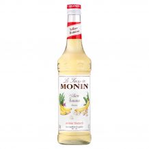 MONIN - SIROP BANANE JAUNE 700ML BOUTEILLE VERRE