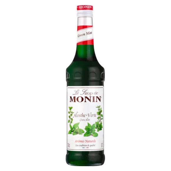 MONIN - SIROP MENTHE VERTE 700ML BOUTEILLE VERRE