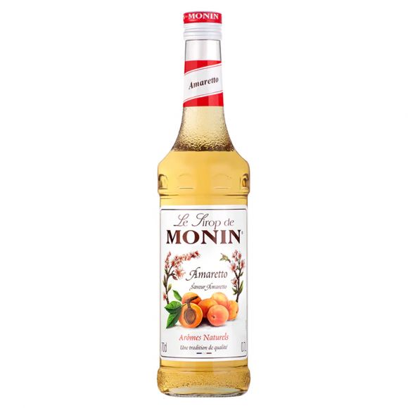 MONIN - SIROP AMARETTO 700ML BOUTEILLE VERRE