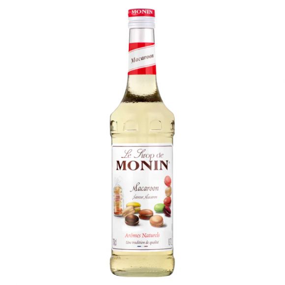 MONIN - SIROP MACARON 700ML BOUTEILLE VERRE