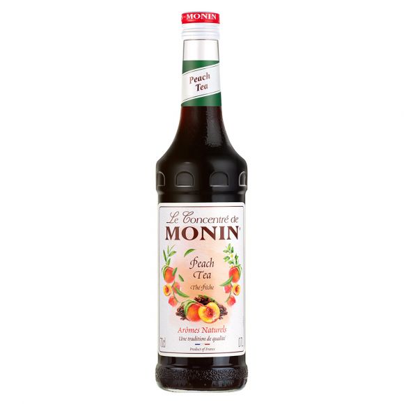 MONIN - CONCENTRE THE PECHE 700ML BOUTEILLE VERRE