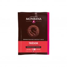MONBANA - TRESOR CHOCOLAT EN POUDRE DOSETTE 25G x100