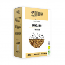 ESSENTIELS - GRANOLA MIEL AMANDES BOITE 350G BIO