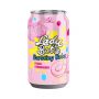 MADAM HONG - LADY BOBA BUBBLE TEA FRAISE ET PECHE CANETTE ALU 320ML x24