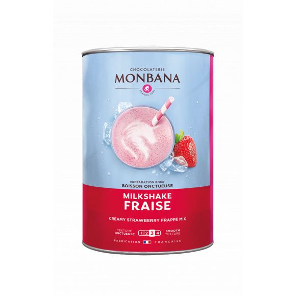 MONBANA - MILKSHAKE FRAISE BOITE 1KG