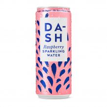 DASH - EAU PETILLANTE FRAMBOISE CANETTE ALU 330ML x12