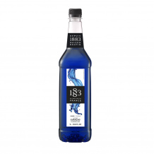 ROUTIN 1883 - CURACAO BLEU SIROP 1L BOUTEILLE PET