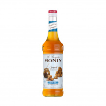 MONIN - CARAMEL SANS SUCRE SIROP 700ML BOUTEILLE VERRE