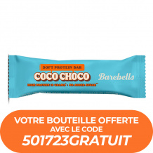 BAREBELLS - SOFT PROTEIN BARRES COCO CHOCO 55G ECHANTILLON x1