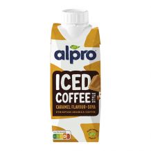 ALPRO - BOISSON VEGETALE ICED COFFEE SOJA CARAMEL 250ML x15