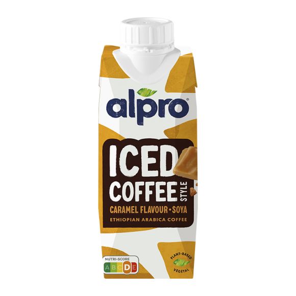 ALPRO - BOISSON VEGETALE ICED COFFEE SOJA CARAMEL 250ML x15