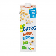 BJORG - BOISSON VEGETALE AVOINE BRIQUE 1L x12 BIO