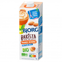 BJORG - BARISTA BOISSON VEGETALE AMANDE BRIQUE 1L x12 BIO