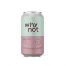 WHY NOT - SODA CRAFT GRENADE CONCOMBRE CANETTE 330ML x12 BIO