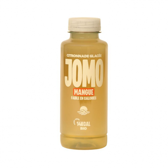 JOMO - CITRONNADE GLACEE MANGUE BOUTEILLE RPET 350ML x12 BIO