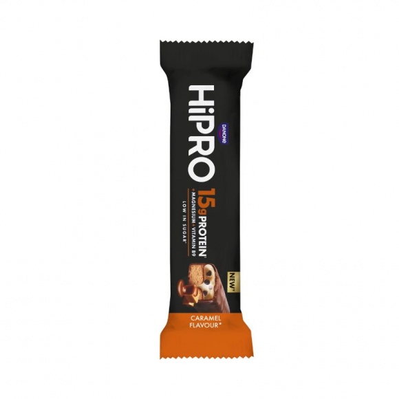 HIPRO - BARRE PROTEINEE SAVEUR CARAMEL 45G X12