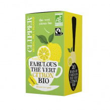 CLIPPER - THE VERT CITRON 1.75G x20 BIO