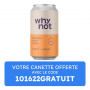 WHY NOT - SODA CRAFT PECHE GINGEMBRE CANETTE 330ML x1 BIO