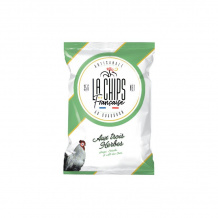 LA CHIPS FRANCAISE - CHIPS TROIS HERBES SACHET 35G X 60