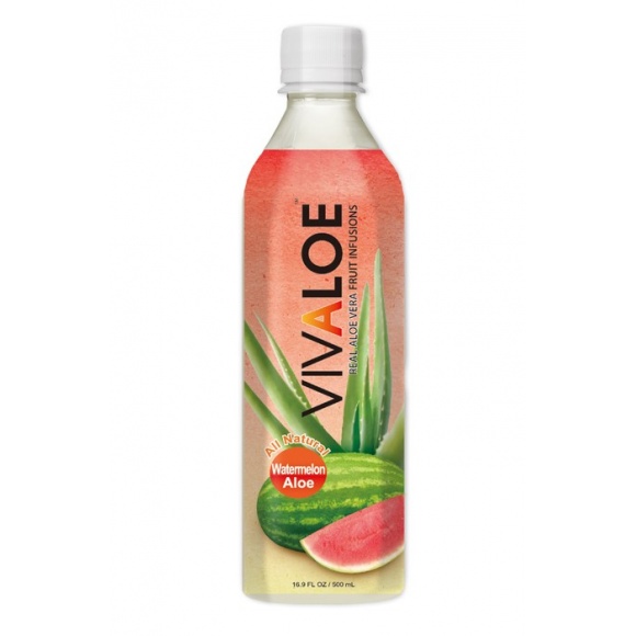VIVALOE - BOISSON ALOE VERA PASTEQUE 500ML x12