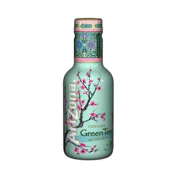 ARIZONA - THE VERT GINSENG MIEL 500ML x6