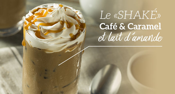 "Shaké" Café & Caramel au lait d'Amande