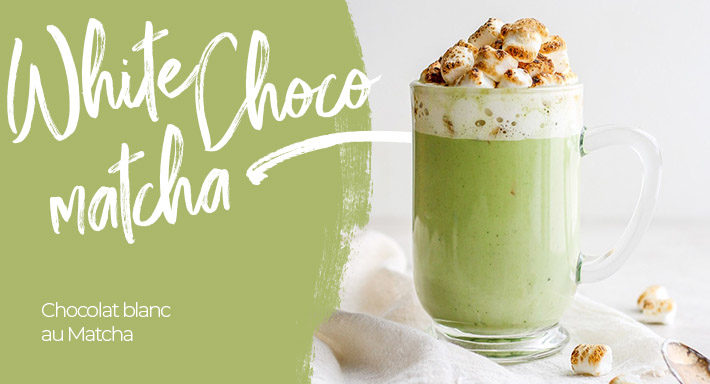 chocolat blanc matcha