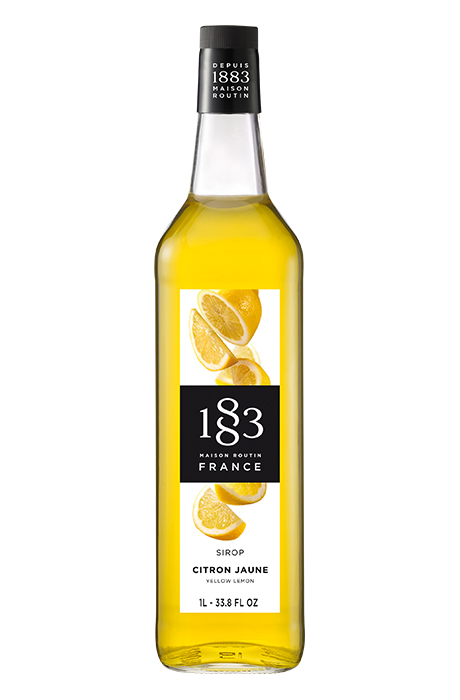 sirop citron jaune routin 1883