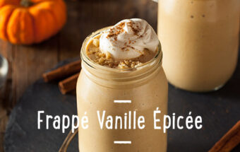 Frappé vanille épicé