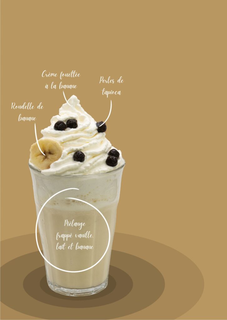 Le banana bread frappé 